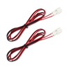 2PC Van Cargo Room LED Lights Pigtail Connector Wires Harness