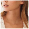 Yheakne Boho Star Necklace Gold Dangle Star Necklace Minimalist Collar