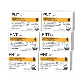 GC녹십자웰빙 PNT 루테인 아스타잔틴 미니캡슐 6박스 GC Wellbeing PNT Lutein Astaxanthin Mini Capsules 6 Boxes