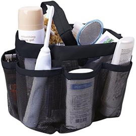 Didcant Mesh Shower Caddy with Durable Handles Portable Shower Tote Bag Basket Organizer for Beach Travel Camping, Hanging Bath Caddies Toiletry for Bathroom College Dorm