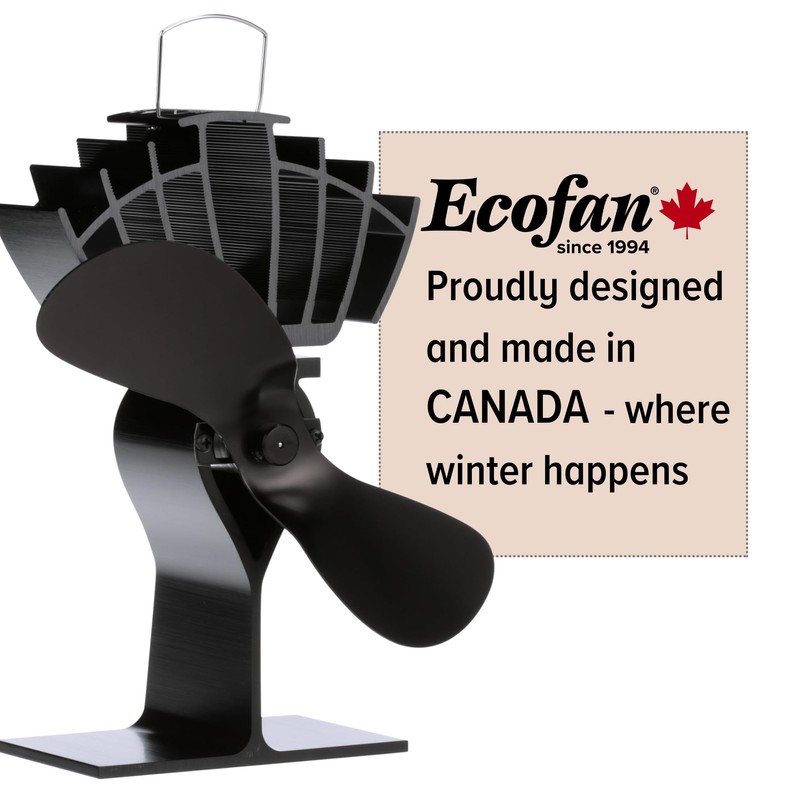 Ecofan® UltrAir, Classic Styled, Heat Powered Wood Stove Fan, 125