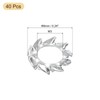 sourcing map 40Pcs External Tooth Washers, M3 304 Stainless Steel