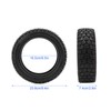 Focket Neumático Scooter Eléctrico 10x2.75-6.5, Off Road Tubeless 10 Pulgadas