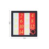 Perfeclan Number Sliding Puzzle Learning Tool Toy Portable Educational Activities