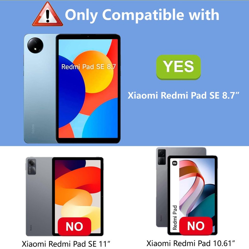 easyBee Case Compatible with Xiaomi Redmi Pad SE 8.7 inch,
