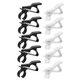 Kisangel Collar Microphone Clip Lapel Mic Clip Replacement Microphone for Interviews Lectures Live Performances