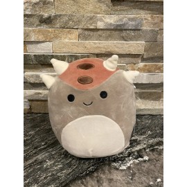 Squishmallows Newbie Animal Squad 8" Ainhoca the Armored Dinosaur Plush Doll Toy