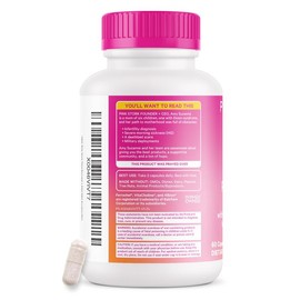 Pink Stork by Amy Suzanne – Total Prenatal Vitamins | 60 Vegan Capsules | Methylated Folate, DHA, Iron | Mint-Scented for Healthy Pregnancy