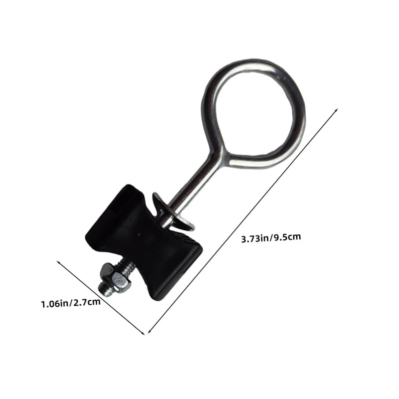 Kisangel 15 Sets Trampoline Replacement Parts Removable Screws and Nuts