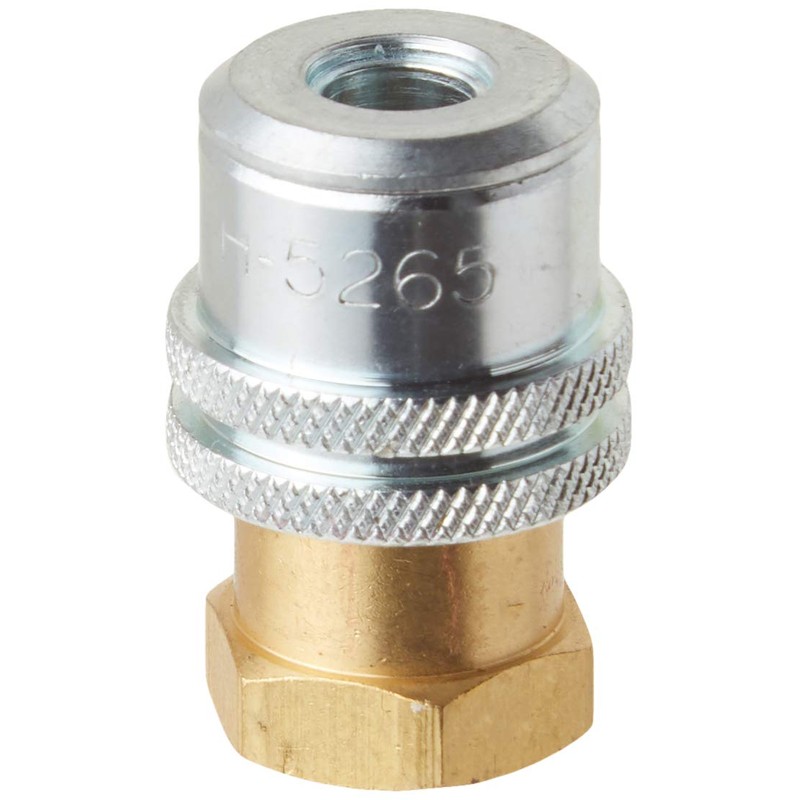 Haltec H-5265 Standard Bore Lock-On Air Chuck,Gold