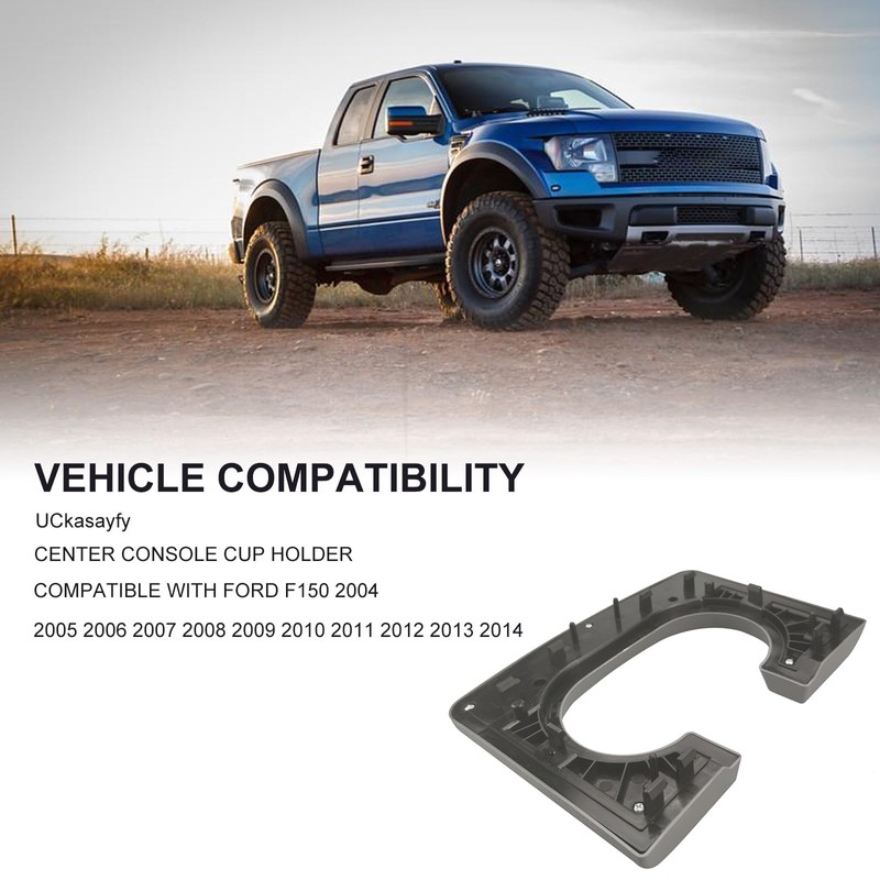 UCkasayfy Center Console Cup Holder Armrest Replacement Compatible with Ford