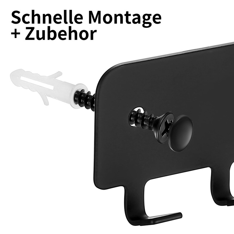 Key Holder for Wall, Key Hooks Wall Mounted, Key Racks
