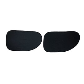 Meltec CPR-700 Car Sun Shade, Blackout Shades, Window Frame Shape, Light to Minivan, Thermal Insulation & UV Protection, 2 Panels
