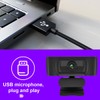 Bocodow Full HD Webcam 1080P - Pro Web Camera with