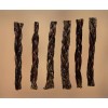 KaJo Pets Beef Gullet BRAIDED Sticks 12 inch Natural Dog