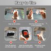 Electrostatic Film for Dash Cam, Sticker Shield for Windshields Double-Sided