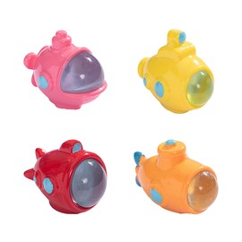 4 Pcs Miniature Underwater Submarine Resin Figurines – Creative Marine Landscape Decor for Aquariums, Fish Tanks, and Desktop Accessories – Cute Ocean-Themed Ornaments for Various Occasions