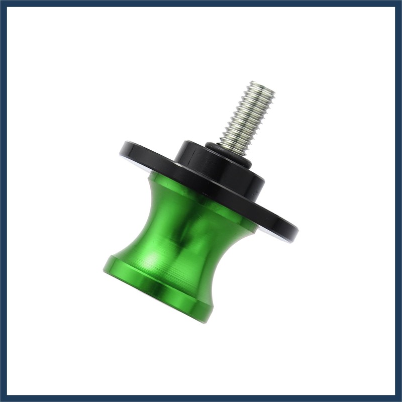 INFINAUTO 2 Pcs 6mm Metal Motorcycle Rear Stand Swing Arm