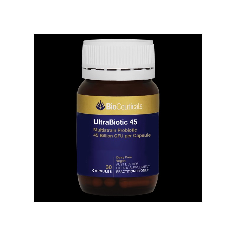 Bioceuticals UltraBiotic 45 30 Capsules (Expiry 07/2025)
