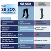 SB SOX Compression Socks for Men & Women (20-30 mmHg)