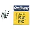 Panel Pins Bright, 15mm (40G), External Length 15mm, Nail Material