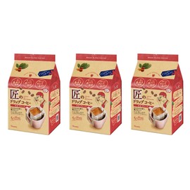 Kataoka Bussan Takumi no Drip Coffee Mocha Blend, 10 Bags x 3 Bags, Regular (Drip)