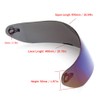 Mulcort Motorcycle Wind Protection Helmet Lens Visor Full Face Fit