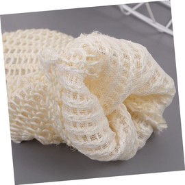 Minkissy 2pcs Sturdy Woven Scrub Gloves Shower Exfoliating Mitts for Deep Cleaning Portable Bath Scrubber Towels for Home Use Gentle Skin Compact Design for Easy Storage