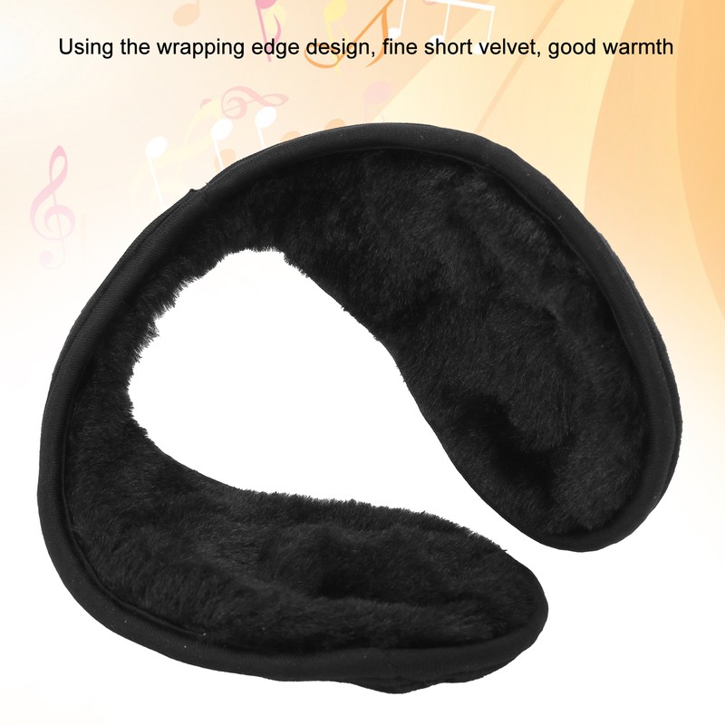 Winter Earmuffs Music for Bluetooth 5.0 Soft Skin Friendly Rechargeable