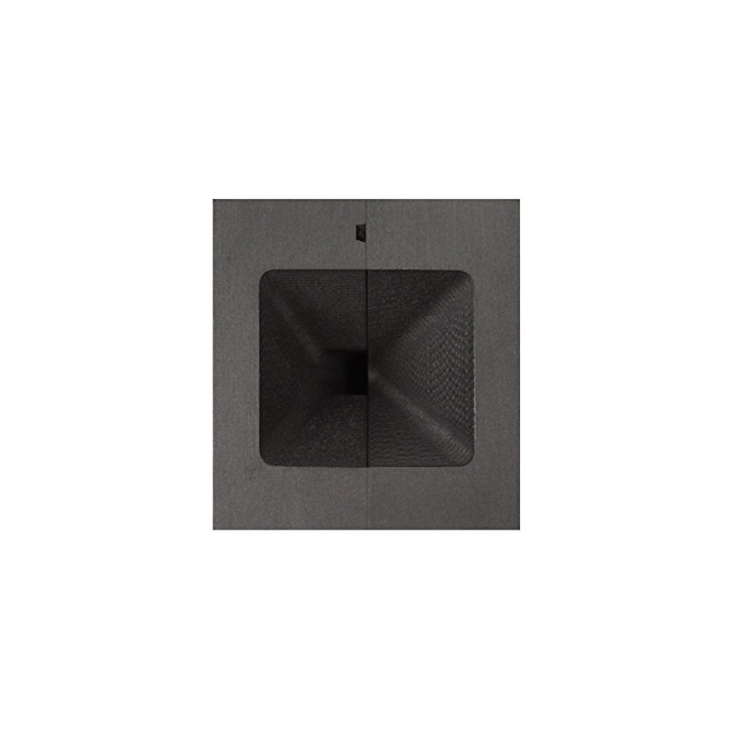 2 Troy Ounce Gold Rectangular Two Part Split Graphite Ingot