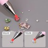 WOKOTO 1 PCS Nail Art Rhinestone Picker Pens With 1