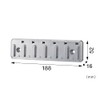 Tajima Safety System Safety Plate 6-in-1 Metal TB-HP6M "Detachable Safety"