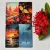MUILKVY Time Oracle Cards Deck, Cosmic Timing Oracle Cards, Oracle