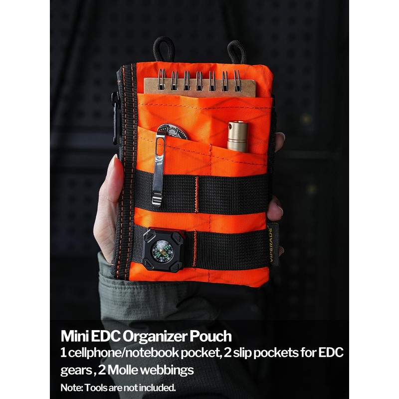 VIPERADE VE18N X-Pac EDC Pouch Tool Organizer, Multifunction Small Tools