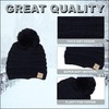 Funky Junque - Gorro de punto de cable para niños