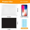 80 Pcs 6.5 x 9 Inch Magnetic Sheets for Dies