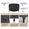 Porch Shield Fire Pit Cover - Waterproof 600D Heavy Duty
