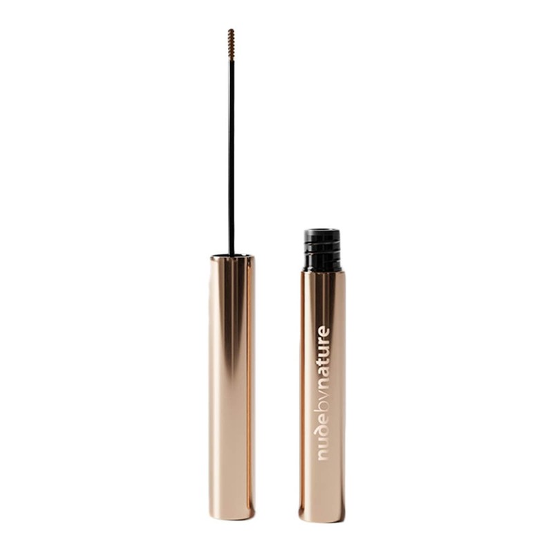 Nude By Nature Precision Brow Mascara, 02 Brown 4ml