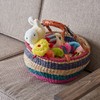 Asia-kobo by ELEMENTS m-vn50584 Basket Seagrass with Handle, Medium Size,
