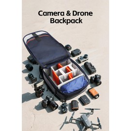 BOPai Camera Backpack Bag Professional Waterproof for Photographers with Rain Cover, Tripod Holder, Small Bag Photography Backpack Case men