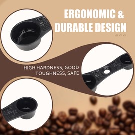 Coffee Scoop for Ninja Coffee Maker - Dual Headed Tablespoon Measuring Spoon - ABS Plastic for Ground Coffee, Protein Powder, Tea, Baking & Kitchen