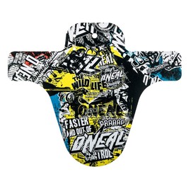 AZONIC Splatter Fender MTB Mudguard, Bicycle Splash Guard for Back and Front, Universal Fit, Suitable for Mountain Bike, Trekking, E-Bike, BMX Bike and Much More