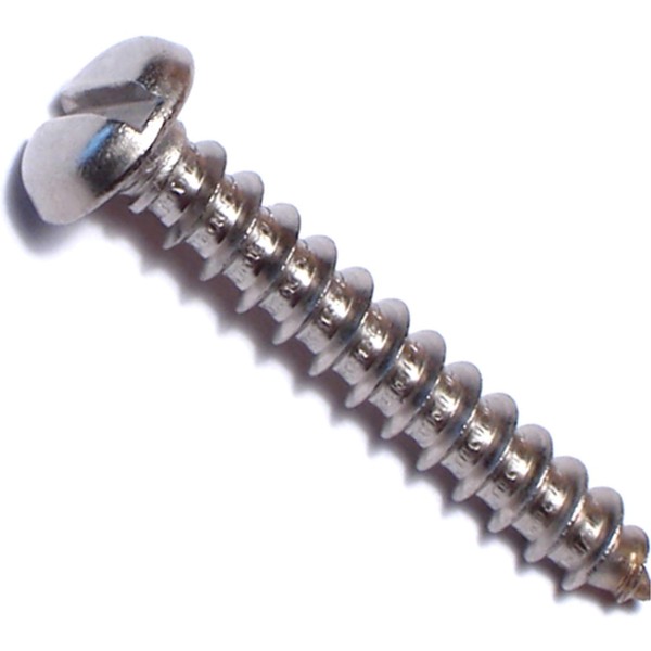 Hard-to-Find Fastener 014973358655 Slotted Pan Sheet Metal Screws, 10 x