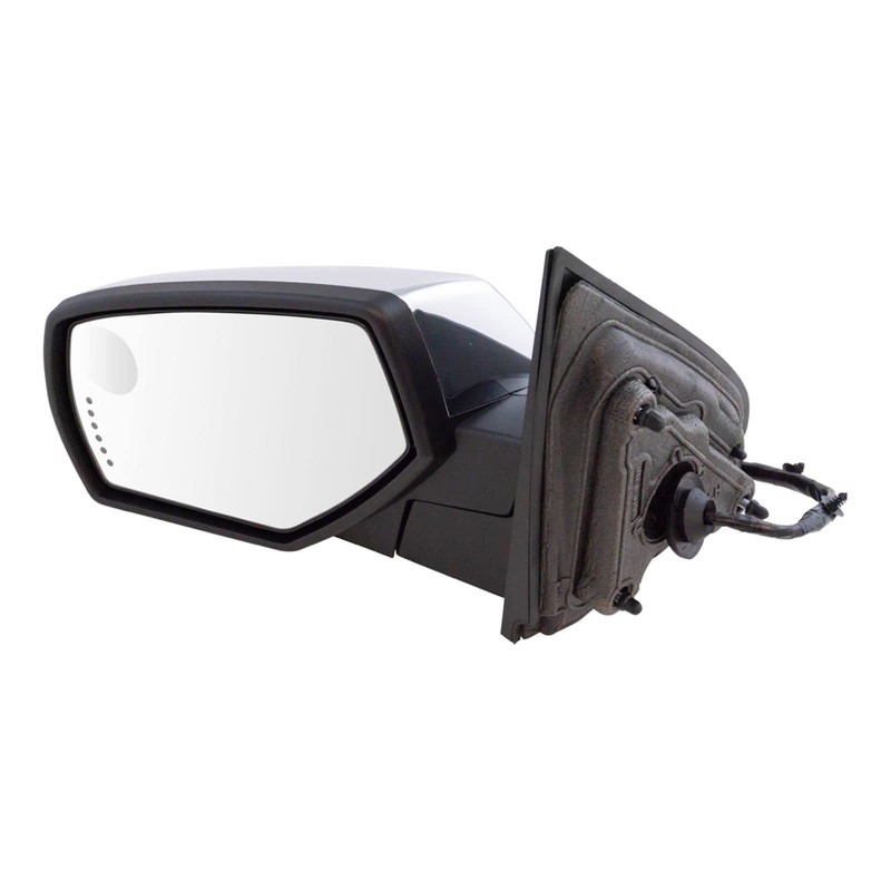 Mirror Power Folding Heated Memory Signal Puddle Chrome Left LH