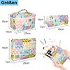 Women's Cosmetic Bag Set of 3 Travel Makeup Bag Made