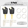 Cat Keys Ignition and Battery Disconnect Key Set for Caterpillar