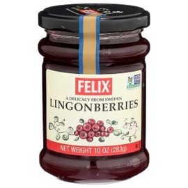 Fеlix Lingоnbеrry Jam - Wild - Casе оf 8-10 оz. - Bulk Buy