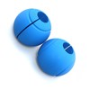 2pcs Dumbbell Grips Thick Silicone Barbell Grips Weight Bar Grips