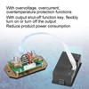 LCD Voltage Current Combo Meter Resin Energy Saving Wattmeter for