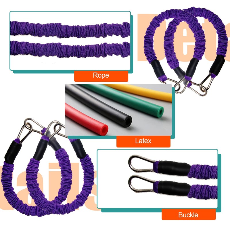 Ankle Resistance Bands with Cuffs - Leg and Booty Workout